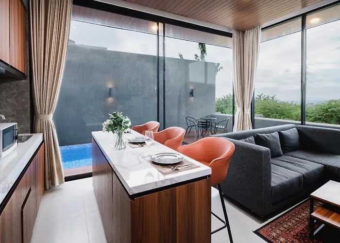 Villa Modern 2br Private Pool With Rooftop-nusa Dua *
