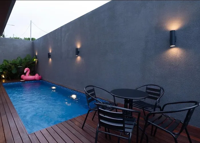 Villa Modern 2br Private Pool With Rooftop-nusa Dua